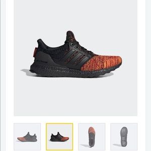 Adidas x Game of Thrones House of Targaryen shoes